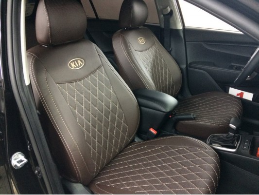 Авточехлы на Kia Rio 4 X-Line Авточехлы на Kia Rio 4 X-Line