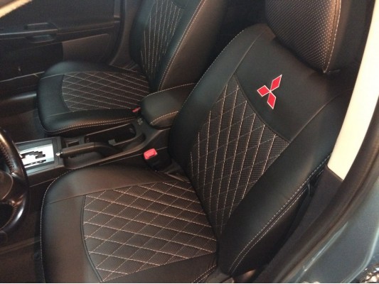 Авточехлы на Mitsubishi Lancer 10 Авточехлы на Mitsubishi Lancer 10